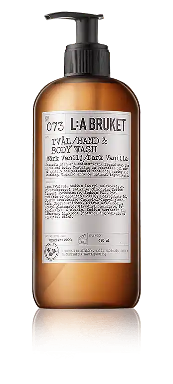 L:A BRUKET Cleansing 073 Hand & Body Wash Dark Vanilla (450 ml) Saisonangebot