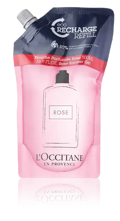 L'Occitane Rose Shower Gel Eco Refill (500 ml) Original