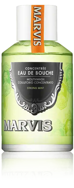 Marvis Mundspülung Strong Mint Mouthwash (120 ml) Billig
