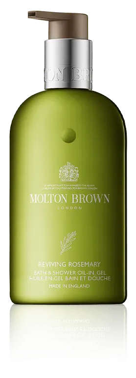 Gratis Versand Molton Brown Reviving Rosemary Bath & Shower Oil-In-Gel (300 ml)
