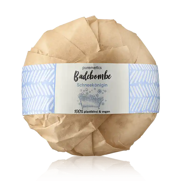 puremetics Körperpflege Badebombe Schneekönigin (250 ml) Neu Im Sortiment
