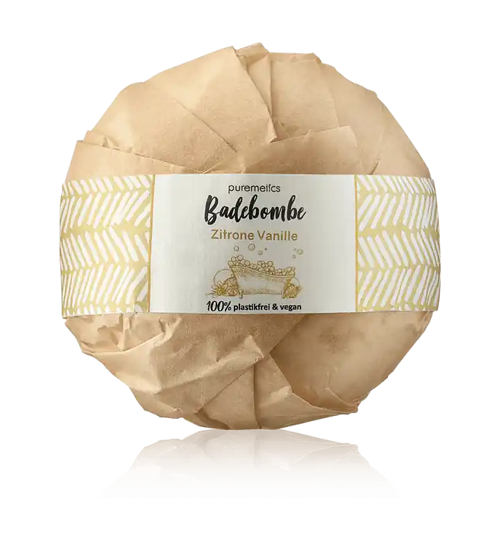 puremetics Körperpflege Badebombe Zitrone Vanille (250 g) Sale