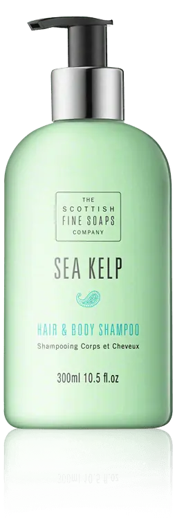 Top-Seller Scottish Fine Soaps Sea Kelp Hair & Body Shampoo (300 ml)