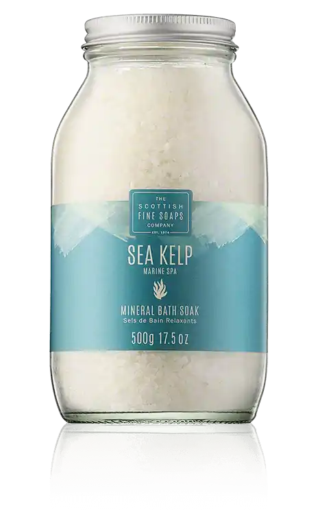 Scottish Fine Soaps Sea Kelp Marine Spa Mineral Bath Soak Jar Classic (500 g) Wochenendangebot