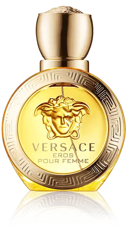 Versace Eros pour Femme Perfumed Deodorant Natural Spray (50 ml) Kostenloser Rückversand