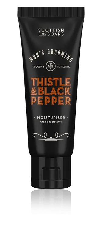 Garantierte Lieferung Scottish Fine Soaps Men's Grooming Thistle & Black Pepper Moisturiser (75 ml)