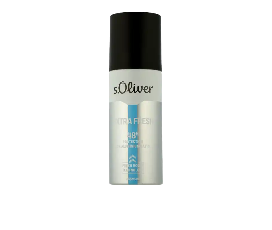 Abverkauf s.Oliver Men Extra Fresh 48H Deodorant Spray (150 ml)