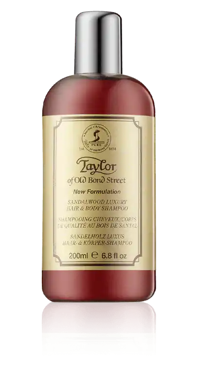 Taylor of Old Bond Street Sandalwood Luxury Hair & Body Shampoo (200 ml) Ab Werk