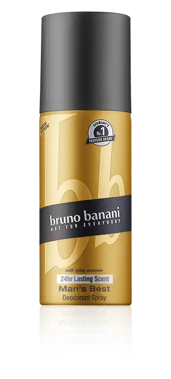 Bruno Banani Man's Best Deodorant Spray (150 ml) Zertifiziert