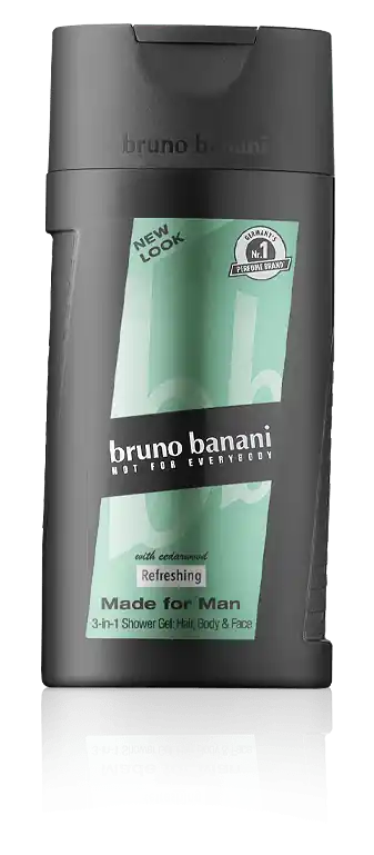 Bruno Banani Made for Men 3-in-1 Shower Gel (250 ml) Garantierte Lieferung