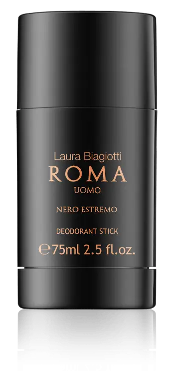 Laura Biagiotti Roma Uomo Nero Estremo Deodorant Stick (75 ml) Premium