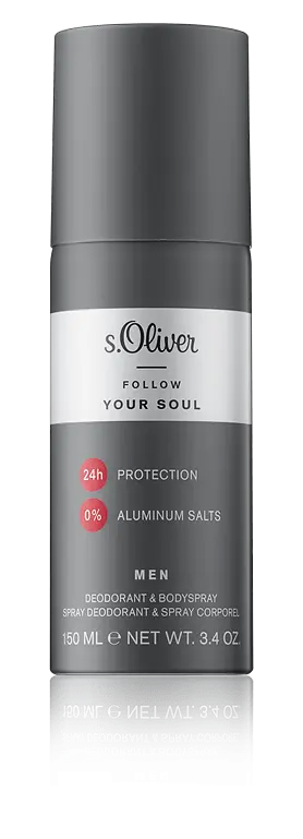 Aktuell s.Oliver Follow Your Soul Men Deodorant Spray (150 ml)