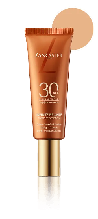 Letzte Chance Lancaster Infinite Bronze Sunlight Cream SPF 30 Shade 1 Light/Medium (50 ml)