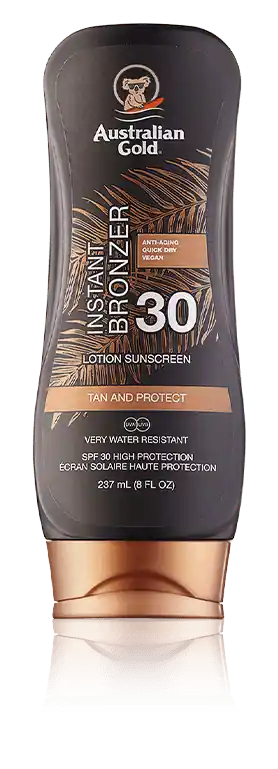 Australian Gold Instant Bronzer Lotion Sunscreen SPF 30 (237 ml) Top-Angebot