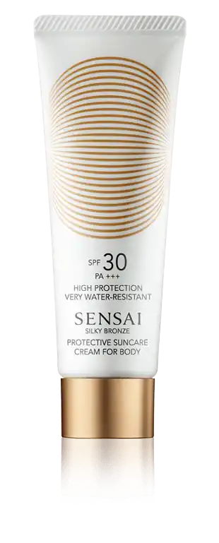 Sensai Silky Bronze Protective Suncare Cream for Face SPF 30 (50 ml) Hochwertig