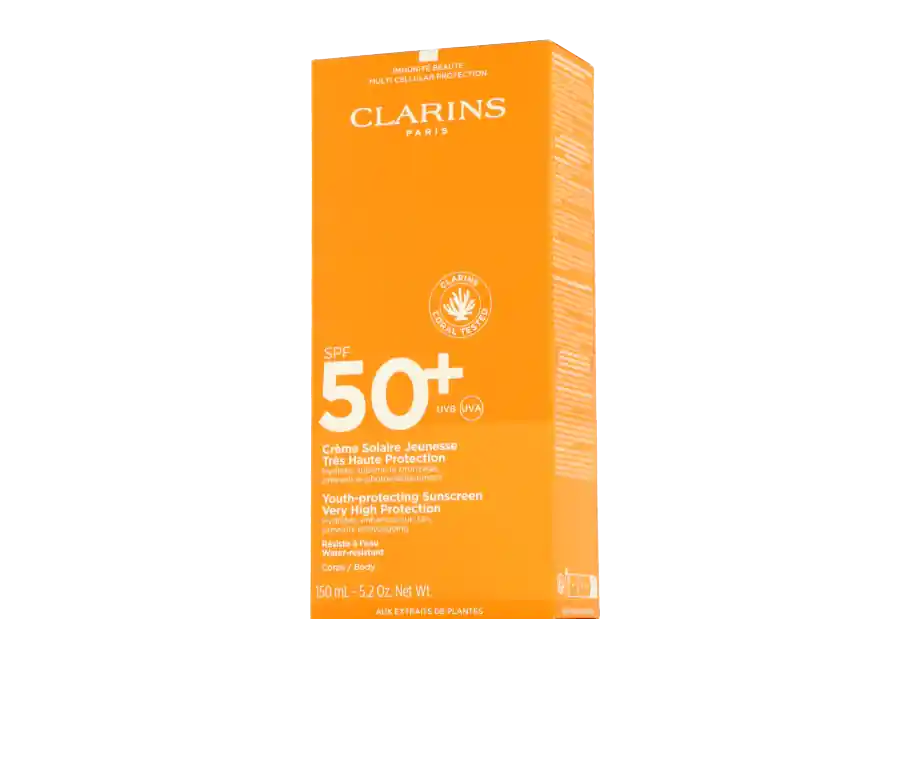 Mega-Angebot Clarins Sun Care Crème Solaire Jeunesse Très Haute Protection SPF 50+ (150 ml)