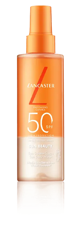 Lancaster Sun Beauty Nude Skin Sensation Sun Protective Water SPF 50 (150 ml) Top-Seller