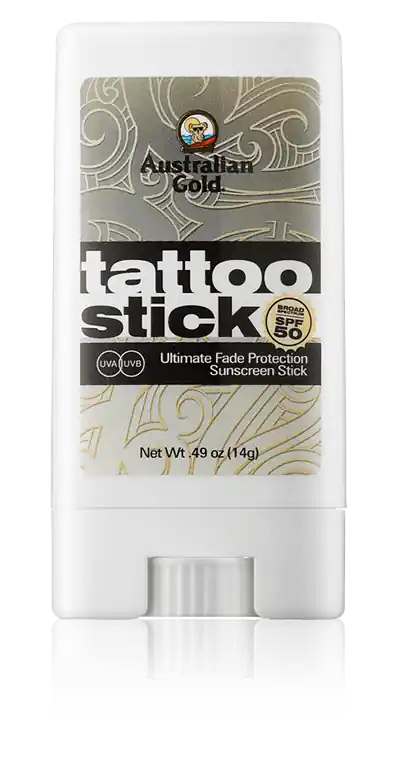 Australian Gold Sun Care Tattoo Stick SPF 50+ (14 g) Mengenrabatt
