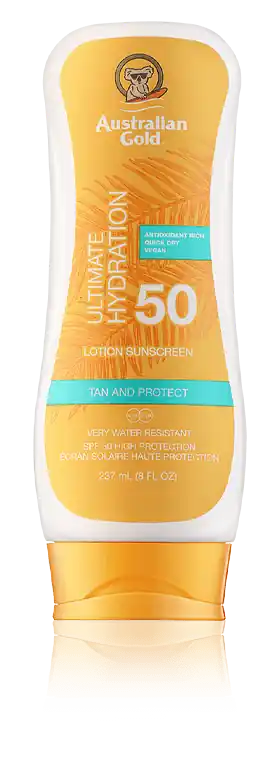 Australian Gold Tan and Protect Lotion Sunscreen SPF 50 (237 ml) Saisonangebot