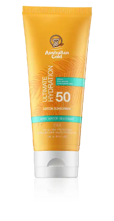 Heute Kaufen Australian Gold Sun Care Ultimate Hydration Lotion Sunscreen SPF 50 (100 ml)