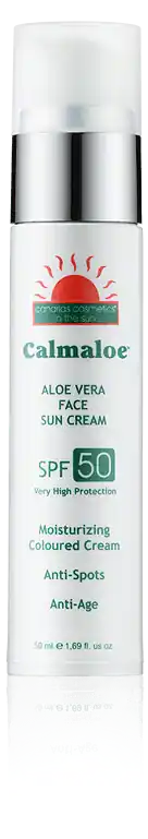 Canarias Cosmetics Aloe Vera In the Sun Calmaloe Face Sun Cream SPF 50 (50 ml) Ausverkauf