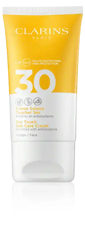 Clarins Sun Care Crème Solaire Toucher Sec Visage SPF 30 (50 ml) Preis Gesenkt
