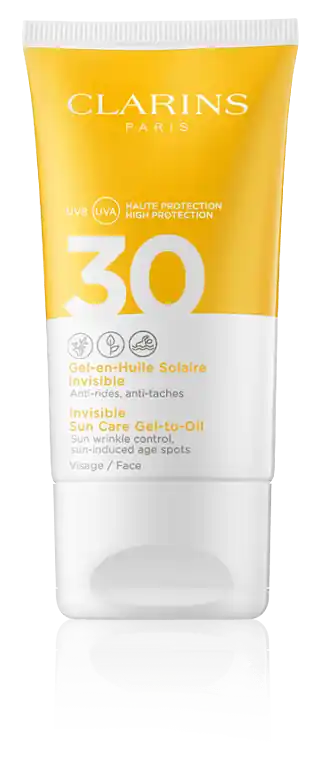 Markenware Clarins Sun Care Gel-en-Huile Solaire Invisible Visage SPF 30 (50 ml)