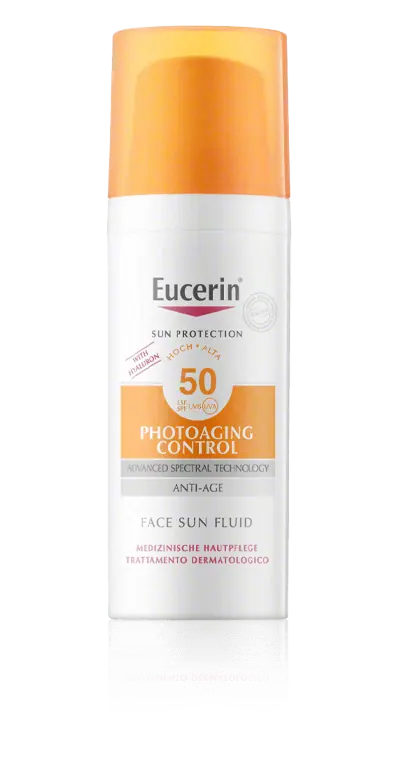 Kostenfreie Lieferung Eucerin Sun Protection Photoaging Control Face Sun Fluid LSF 50 (50 ml)