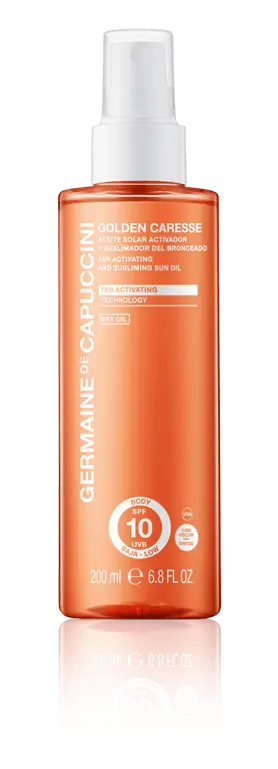 Günstig Germaine de Capuccini Golden Caresse Tan Activating Dry Oil SPF 10 (200 ml)