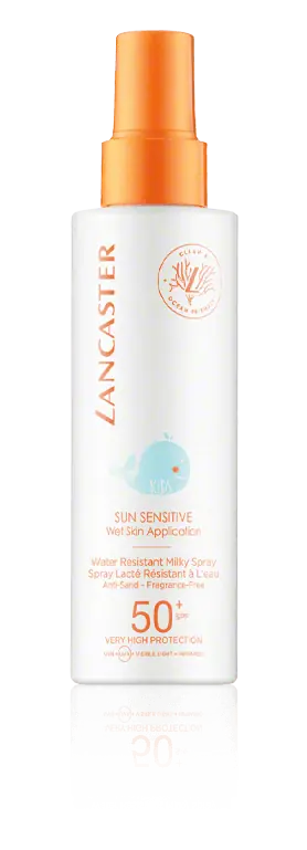 Preisreduziert Lancaster Clean Sun Sensitive Kids Water Resistant Milky Spray SPF 50+ Classic (150 ml)