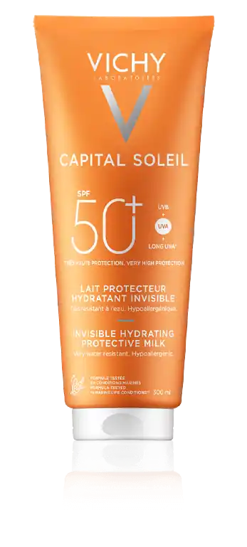 Vichy Capital Soleil Invisible Hydrating Protective Milk SPF 50+ (300 ml) Exklusiv