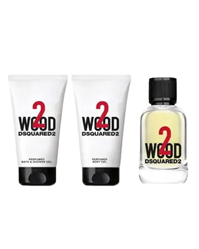 Dsquared2 2 Wood Gift Set EDT Geld-Zurück-Garantie