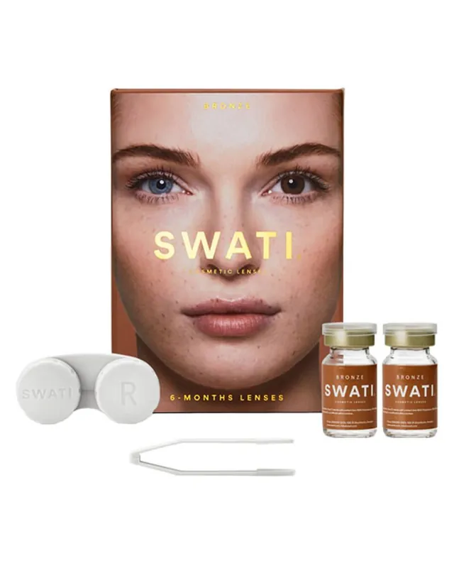 Angebot SWATI Cosmetics Swati 6-Monats-Kontaktlinsen Bronze