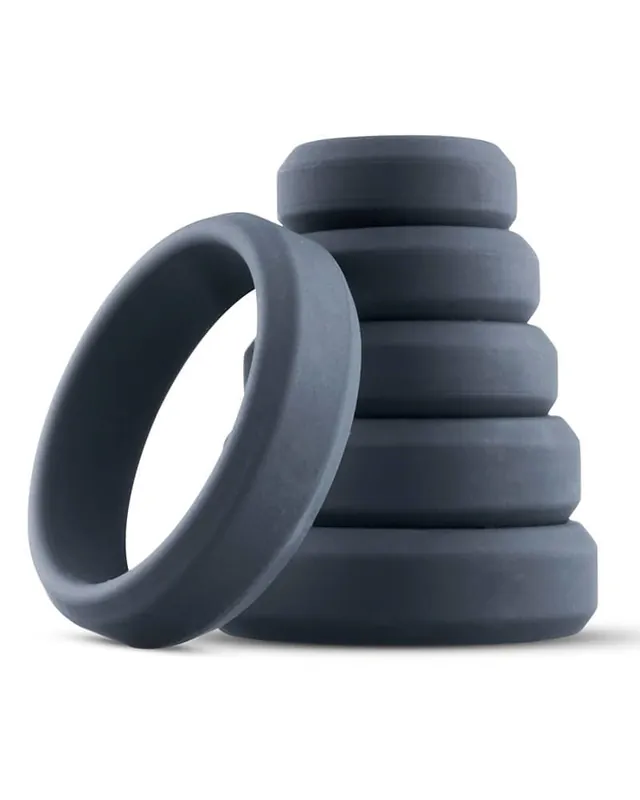 Original Boners Wide Cock Ring Set 6-Piece