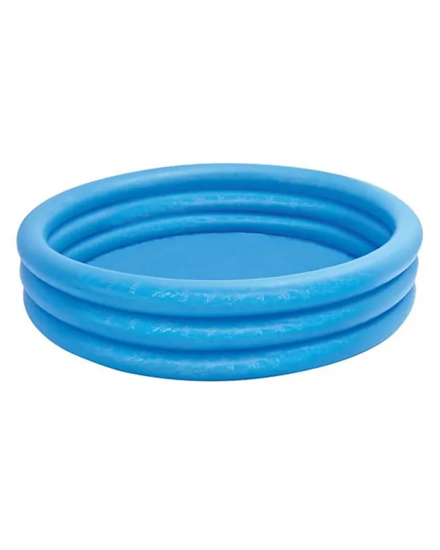 Geld-Zurück-Garantie Intex Three Ring Pool Crystal Blue