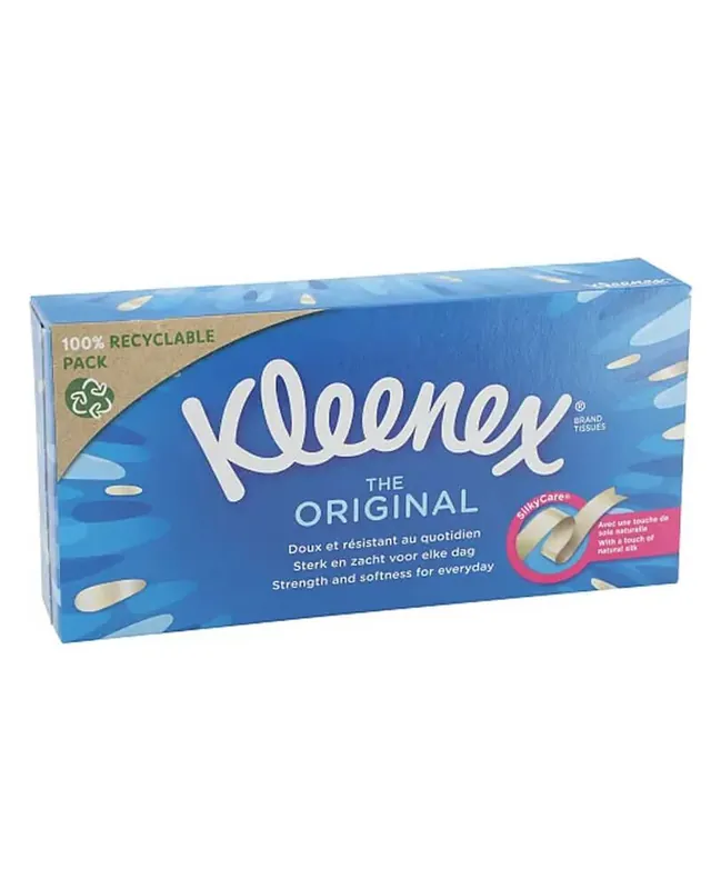 Kleenex The ORIGINAL Box Taschentuch 3 Lagen Preiswert