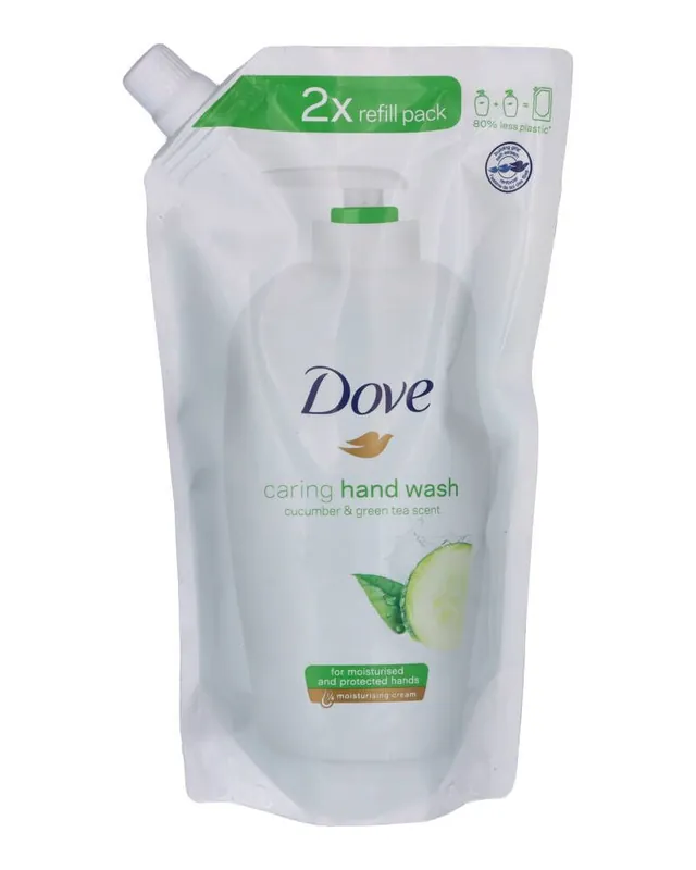 Dove Caring Hand Wash Cucumber & Green Tea Scent Refill Markenware