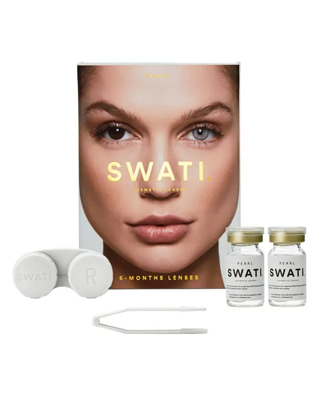 SWATI Cosmetics Swati 6-Monats-Kontaktlinsen Pearl Geprüft