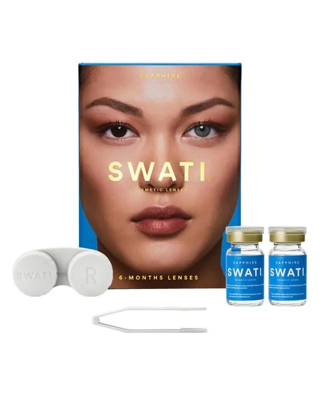 SWATI Cosmetics Swati 6-Monats-Kontaktlinsen Sapphire Sale
