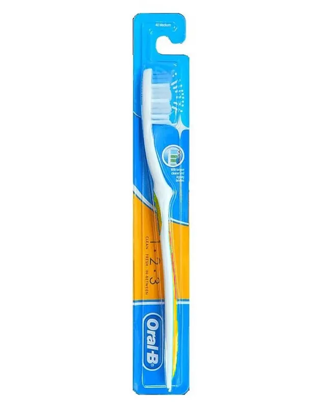 Original Oral B 123 Toothbrush Orange