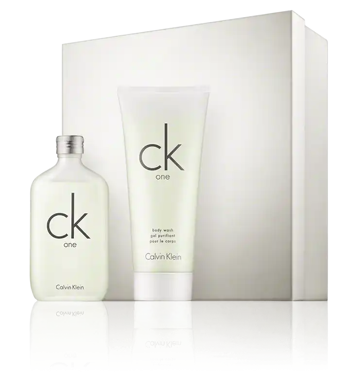 Calvin Klein CK One 50 ml EdT Set mit Shower Gel Top-Qualität