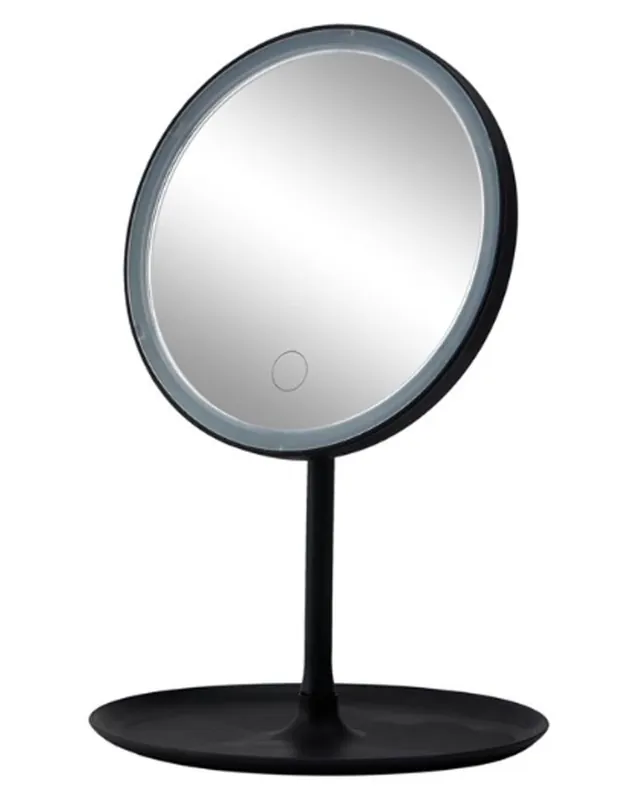 Solange Der Vorrat Reicht JJDK Led Cosmetic Mirror X1 Black