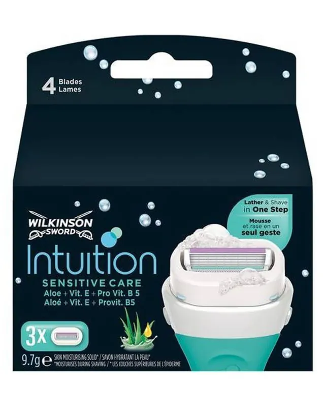 Wilkinson Sword Intuition Blades Sensitive Care Begrenztes Angebot