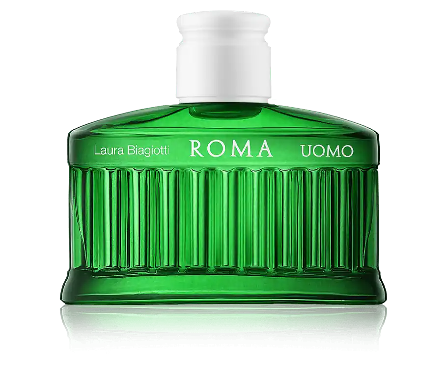 Laura Biagiotti Roma Uomo Green Swing Eau de Toilette Spray (200 ml) Knallerangebot