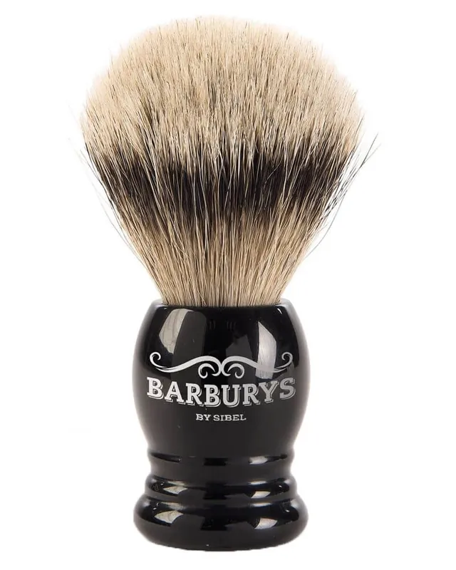 Barburys Shaving Brush - Silver Gloss Neuheit