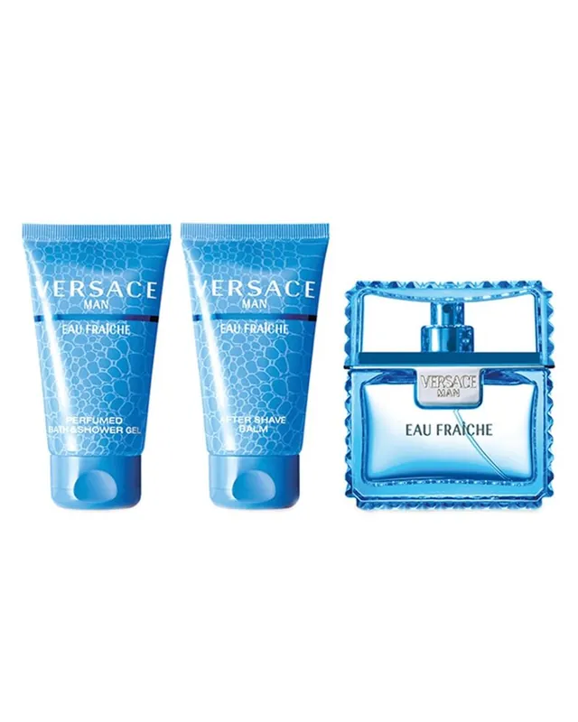 Versace Man Eau Fraiche Gift Set EDT Zertifiziert