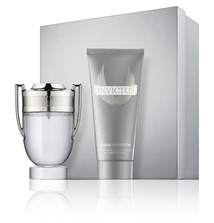 Letzte Chance Paco Rabanne Invictus 50 ml EdT Set mit Shower Gel