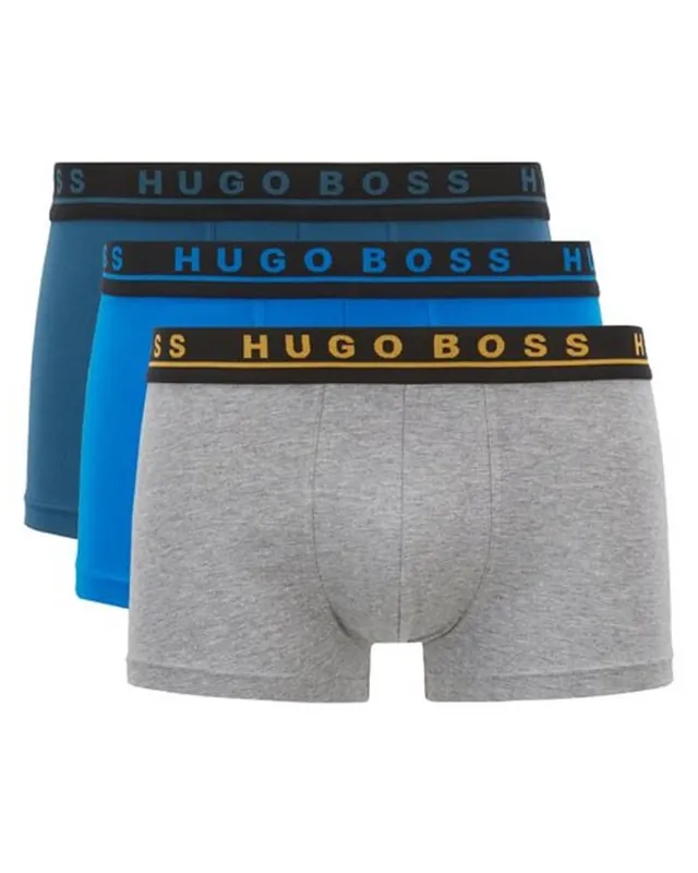 Hugo Boss 3er-Pack Boxer Trunks Multi (Gr. S) Mengenrabatt