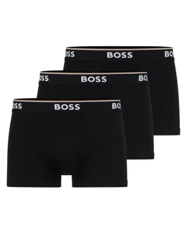 Saisonangebot Hugo Boss Boss Hugo Boss 3-pack Boxer Trunks Black - Str. XXL
