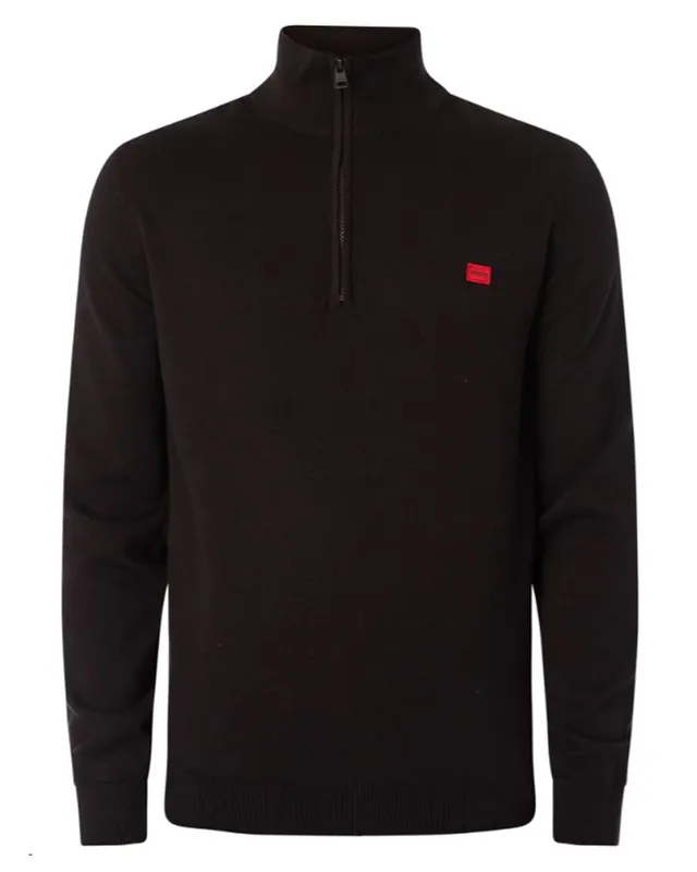 Hugo Boss San Quintus Sweatshirt Sort Str. M Solange Der Vorrat Reicht